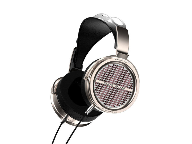 Side angled view of the Aune AR5000 Open Back Headphone, easy to drive balanced sounding headphone, with a design focus on a great soundstage.