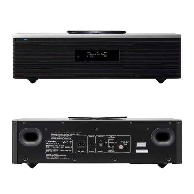 The Technics All-in-One Music System Ottava F SC-C70 MK2 is designed to meet the needs of any audiophile. It is a fully-featured, all-in-one stereo system with a top-mounted CD player with a full sized remote control.