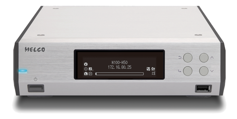 Melco N100 H20 2TB Network Streamer/Server. N100 is the half-sized model of MELCO Digital Music Library - store your local file music tidily and play music with USB-DAC or Network Player.