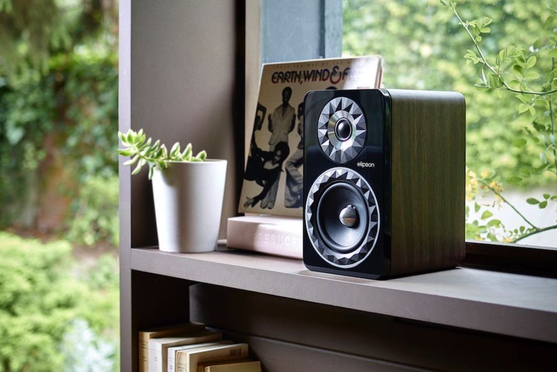 Elipson Facet Powered Haut-parleurs, paire stéréo Bluetooth