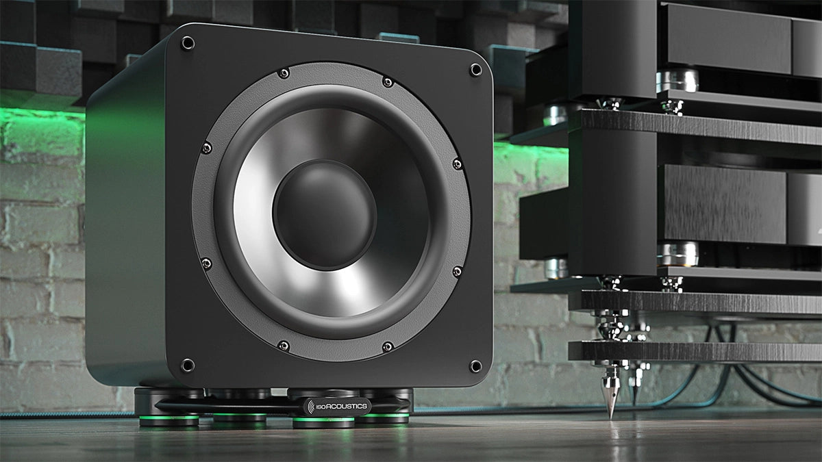 Iso Acoustics Aperta Subwoofer isolation