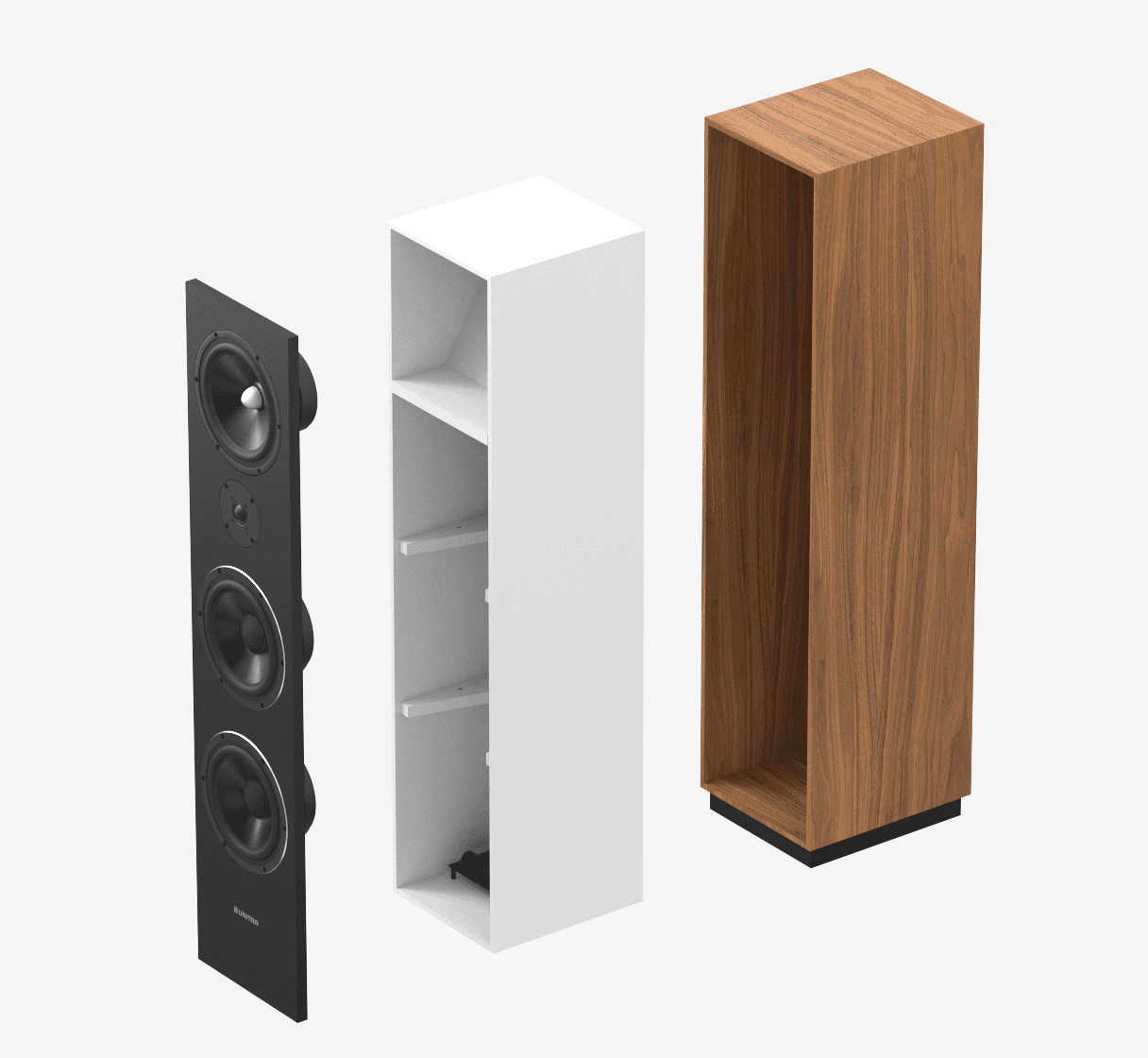 Unitra ZGZ-801 Tower Speakers