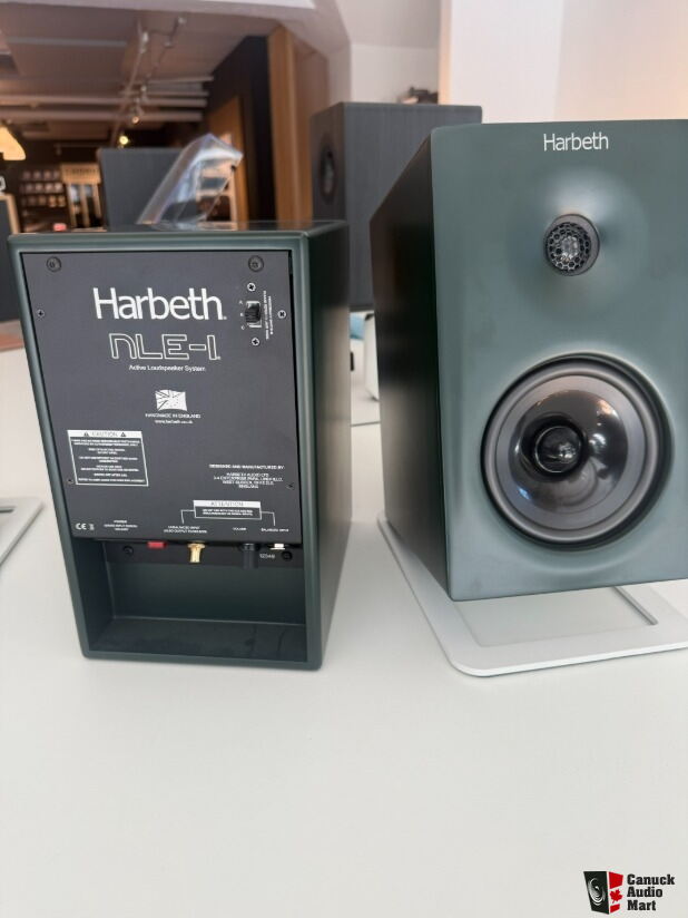Harbeth NLE-1 Digital Bookshelf Loudspeaker (pr) (Floor Model)
