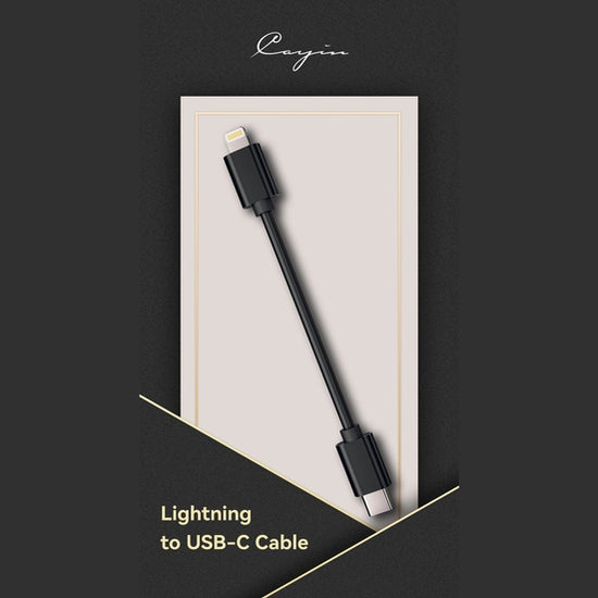 Cayin CS-L2C Lightning to USB-C OTG Cable
