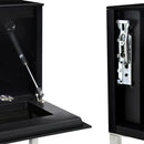 NORSTONE Khalm AV Cabinet Stand door hinge close up