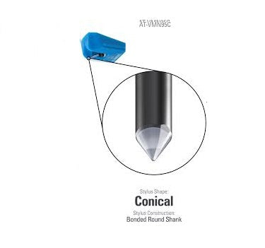 Audio Technica AT-VM95C MM Replacement Stylus vue détaillée, Art et Son