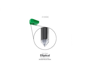 Audio Technica AT-VM95E MM Replacement Stylus vue détaillée, Art et Son