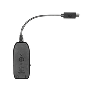 Audio Technica ATR2x - 3.5 mm to USB Digital Audio Adapter, top view. Art et Son