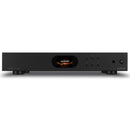 Audiolab 7000N Play Network Streamer, front view, black finish, Art et Son