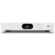 Audiolab 7000N Play Network Streamer, front view, silver finish,Art et Son