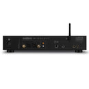 Audiolab 9000N Network Streamer, black finish, rear view, Art et Son