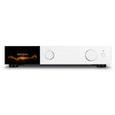 Audiolab 9000N Network Streamer, silver finish, front view, Art et Son