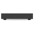 Audiolab 9000P Power Amplifier, front view, black finish, Art et Son