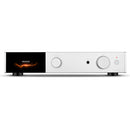 Audiolab 9000Q Preamplifier, front view, silver finish, Art et Son