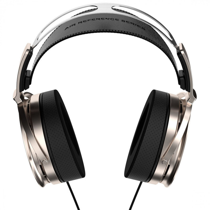 Front view of the Aune AR5000 Open Back Headphone, easy to drive balanced sounding headphone, with a design focus on a great soundstage.