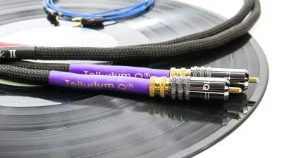 Tellurium Q Black II Phono Cable sur disque