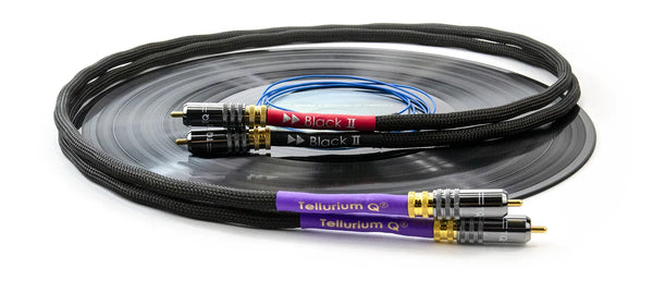Tellurium Q Black II Phono Cable on record