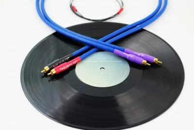 Tellurium Q Blue II Phono Cable sur disque