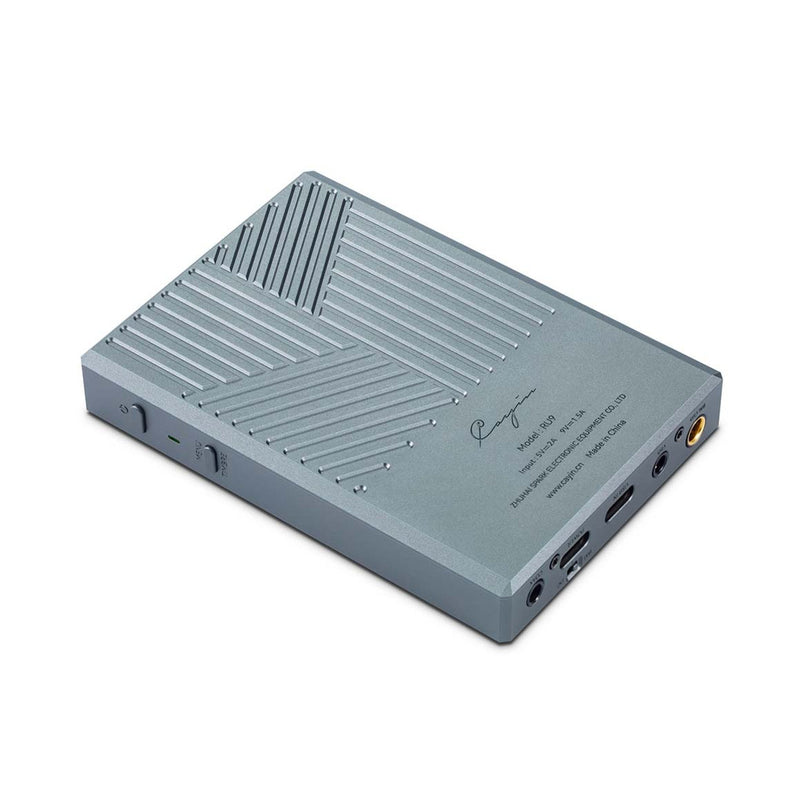 Cayin RU9 Portable Vacuum Tube DAC & Headphone Amp, vue arrière, Art et Son