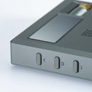 Cayin RU9 Portable Vacuum Tube DAC & Headphone Amp, left side view for controls, Art et Son