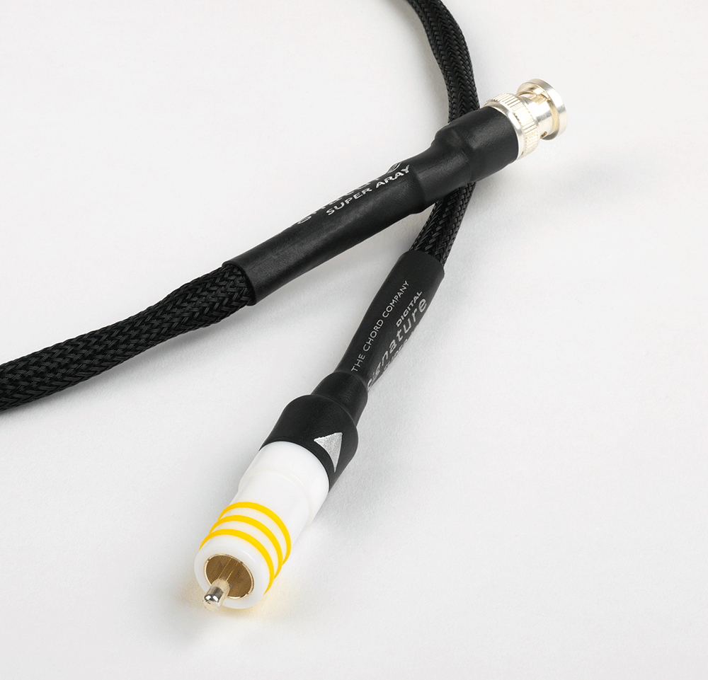Chord Company Signature Super ARAY Digital Cable, gros plan, Art et Son