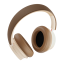 Dali IO-8 Wireless Noise Cancelling Headphones, Caramel White, side top view, Art et Son