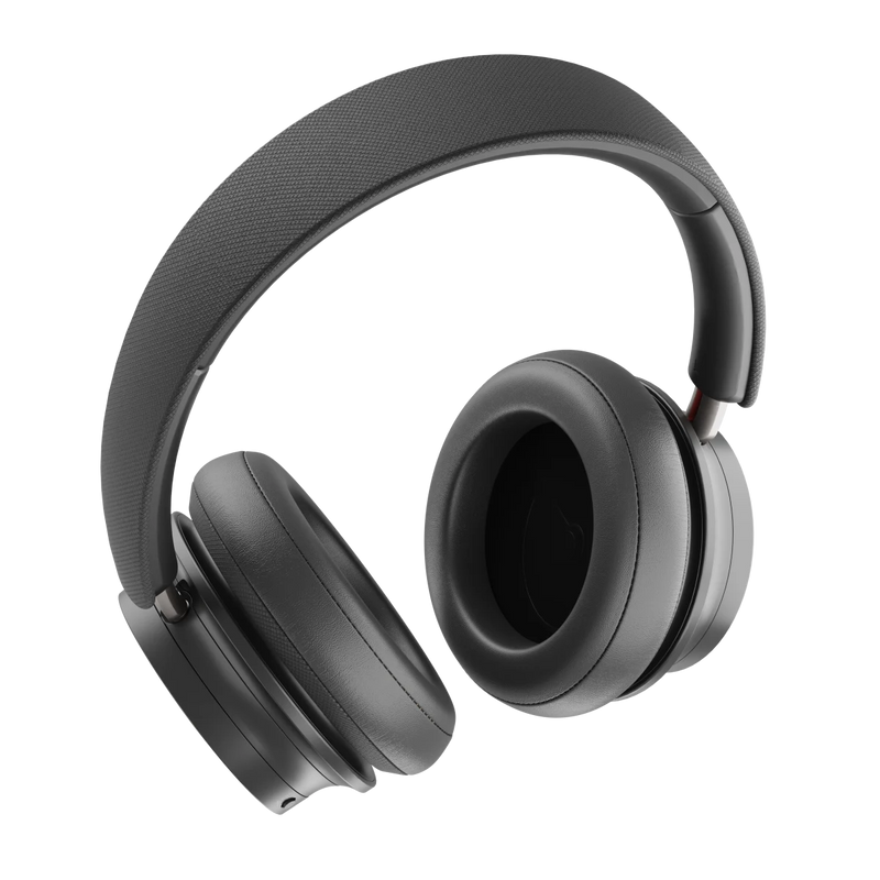 Dali IO-8 Wireless Noise Cancelling Headphones, Iron Black, side top view, Art et Son