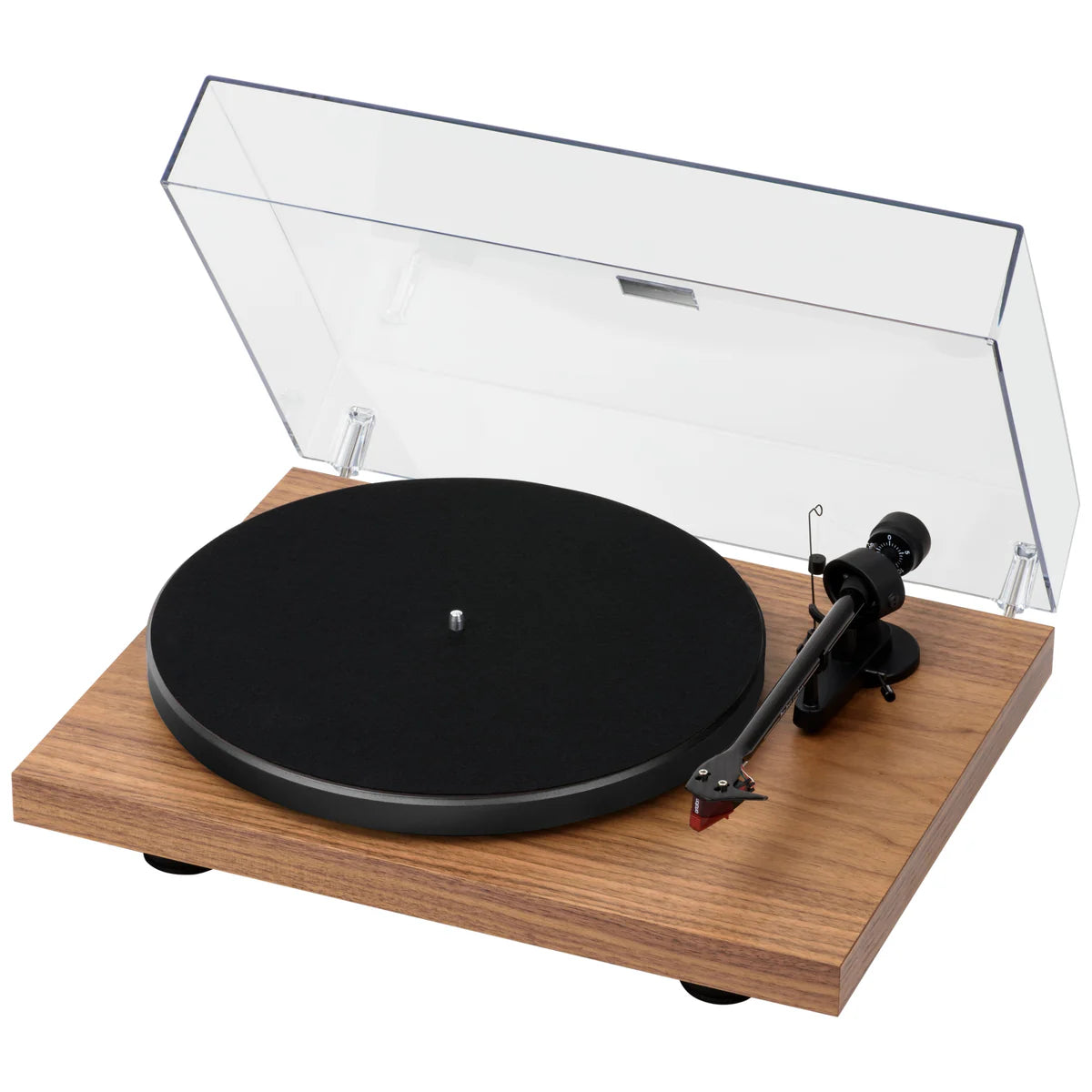 Project Debut E Carbon Walnut Turntable