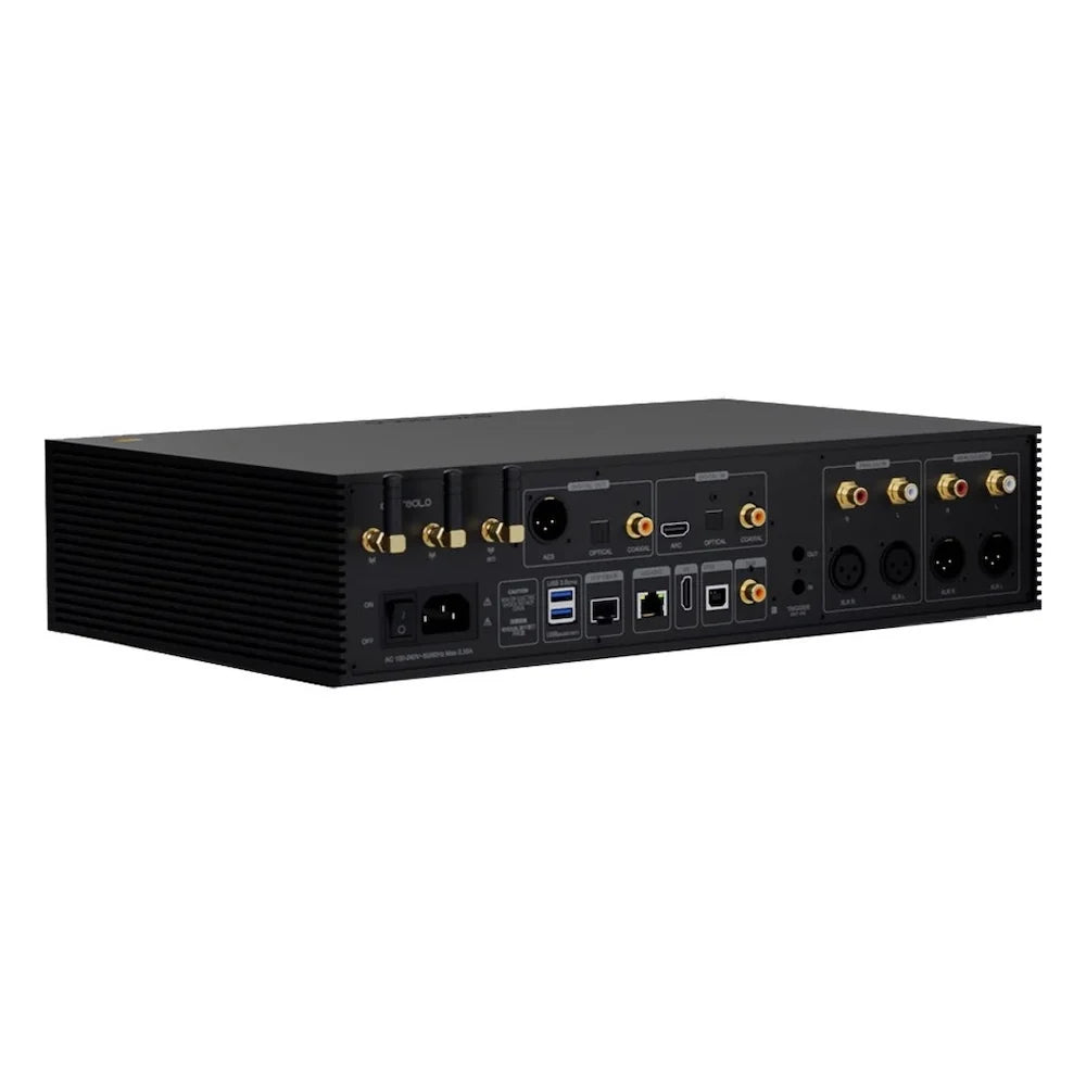 Eversolo DMP-A8 Gen 2 High Fidelity Music Streamer,  rear view, Art et Son