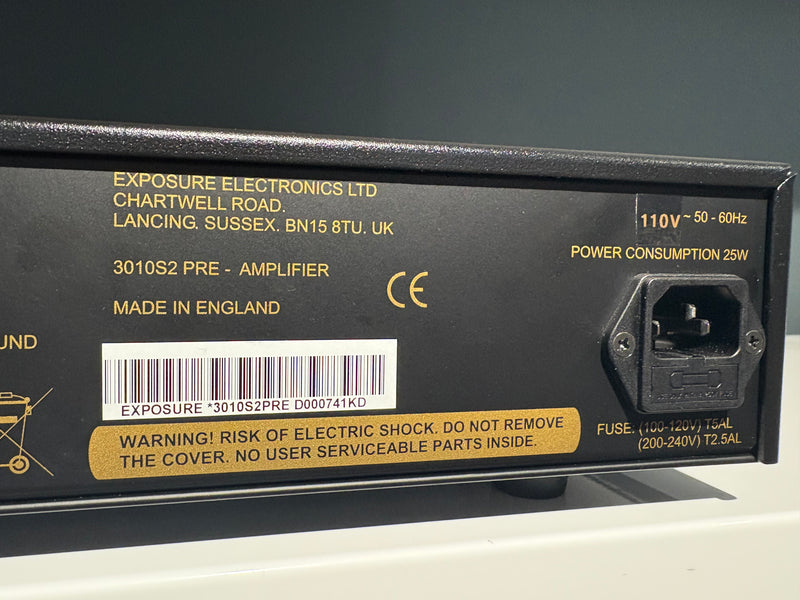 Exposure 3010S2 Pre-Amplifier w/ DAC Card (Consignment Sale)