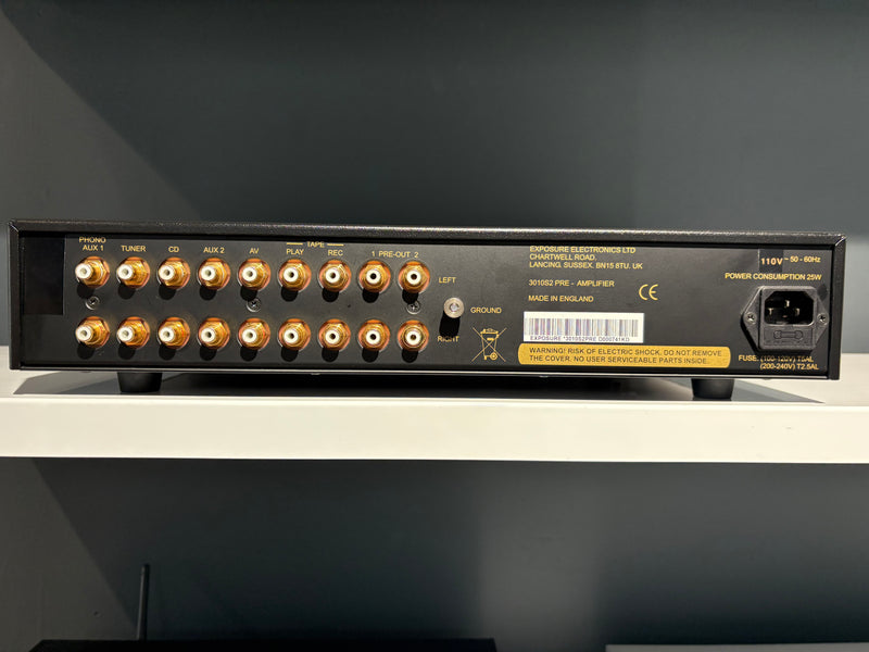 Exposure 3010S2 Pre-Amplifier w/ DAC Card (Consignment Sale)