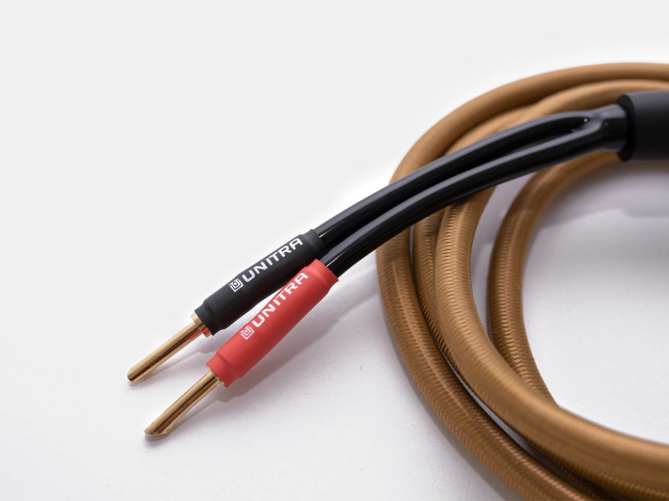 Unitra KG-40 Copper Speaker Cables 4 mm²