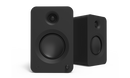 Kanto REN Powered Speaker System, matte black, front view