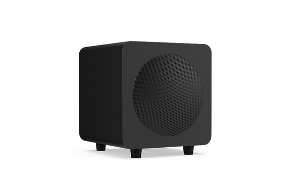 Kanto SUB8 6-inch Sealed Powered Subwoofer, Black, Art et Son