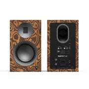 Kanto TUK G2 Powered Bookshelf Speakers, Burled Walnut, Art et Son