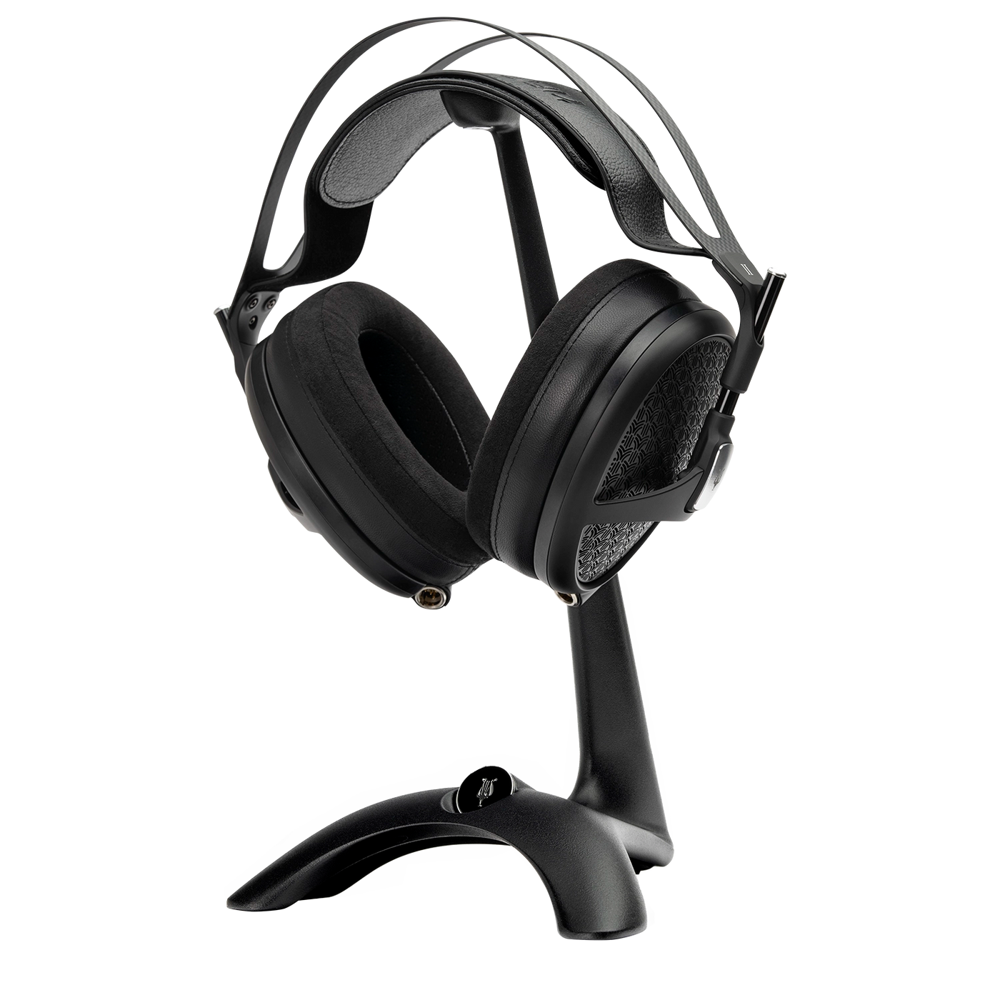 Meze Manta headphone front view,  with Meze Empyrean headphones 