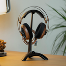 Meze Manta headphone front view,  with Pro 109 headphones