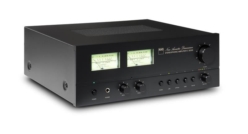 NAD C 3030 S Integrated Amplifier, side view, Art et Son