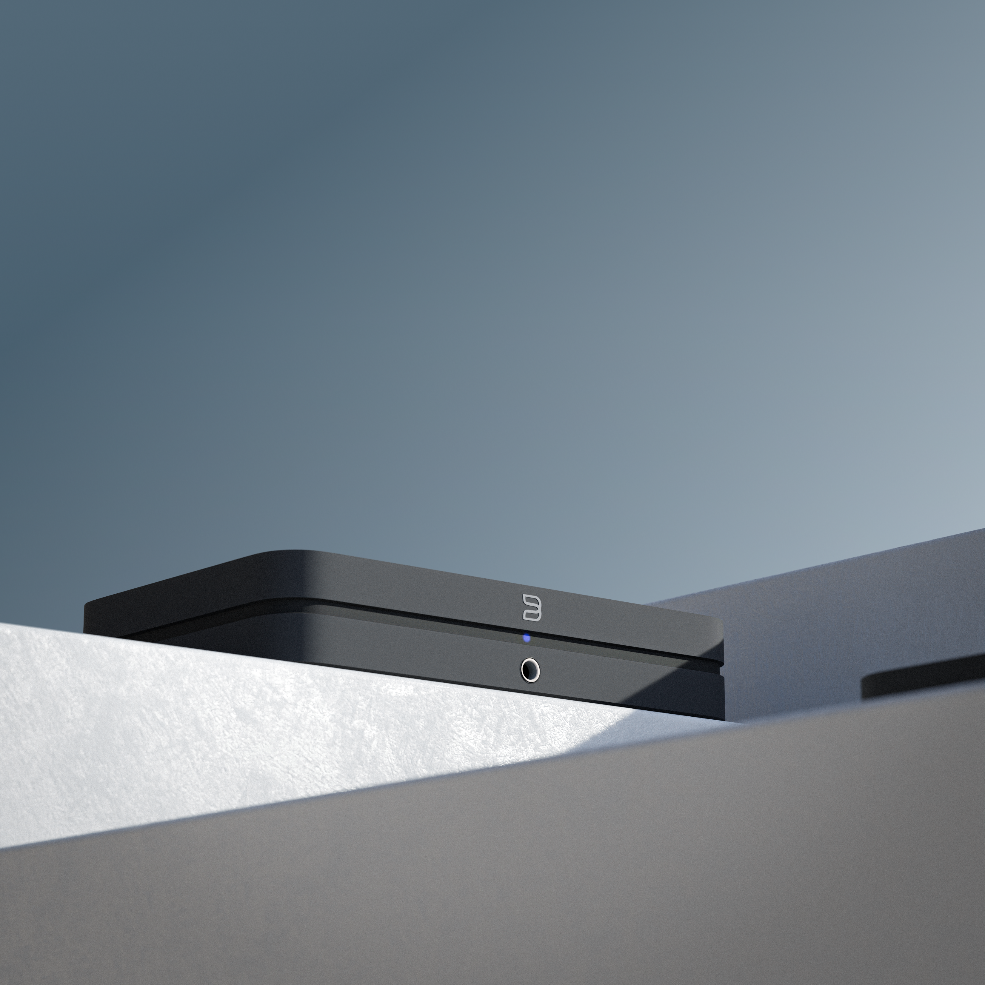 New Blusound Node black angle