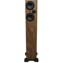 Ophidian Audio Mambo 2 Tower Speakers, front view, walnut finish
