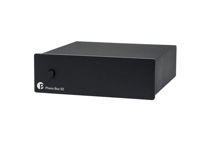 Pro-Ject Phono Box MM/MC S2 Phono Preamplifier, front view