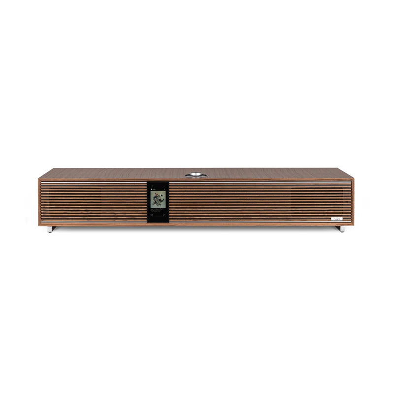 Ruark Audio R810 Système musical haute fidélité, placage noyer avec grille en noyer