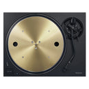 Technics SL-1300G, black, top view of platter