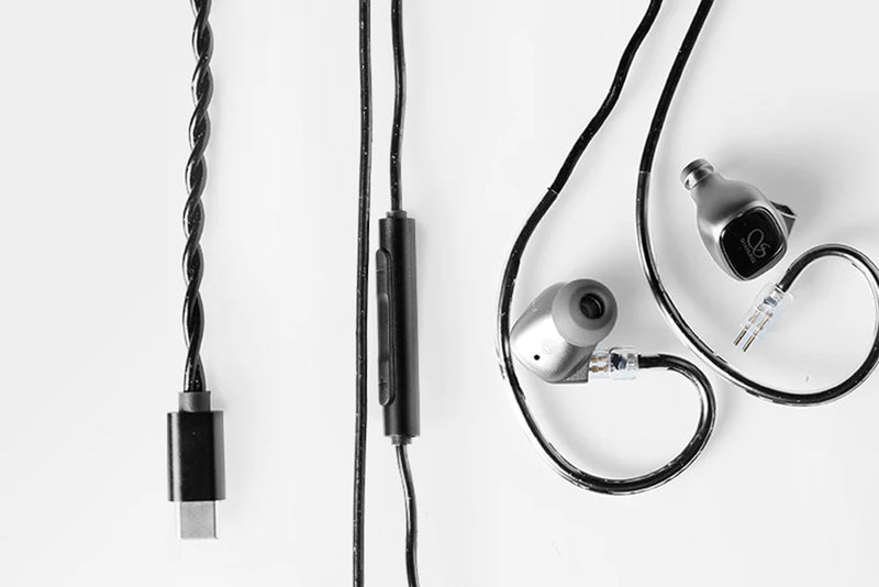 Shanling MG20 In-Ear Monitors (Tupe C Connection), in-ear USB cable, Art et Son