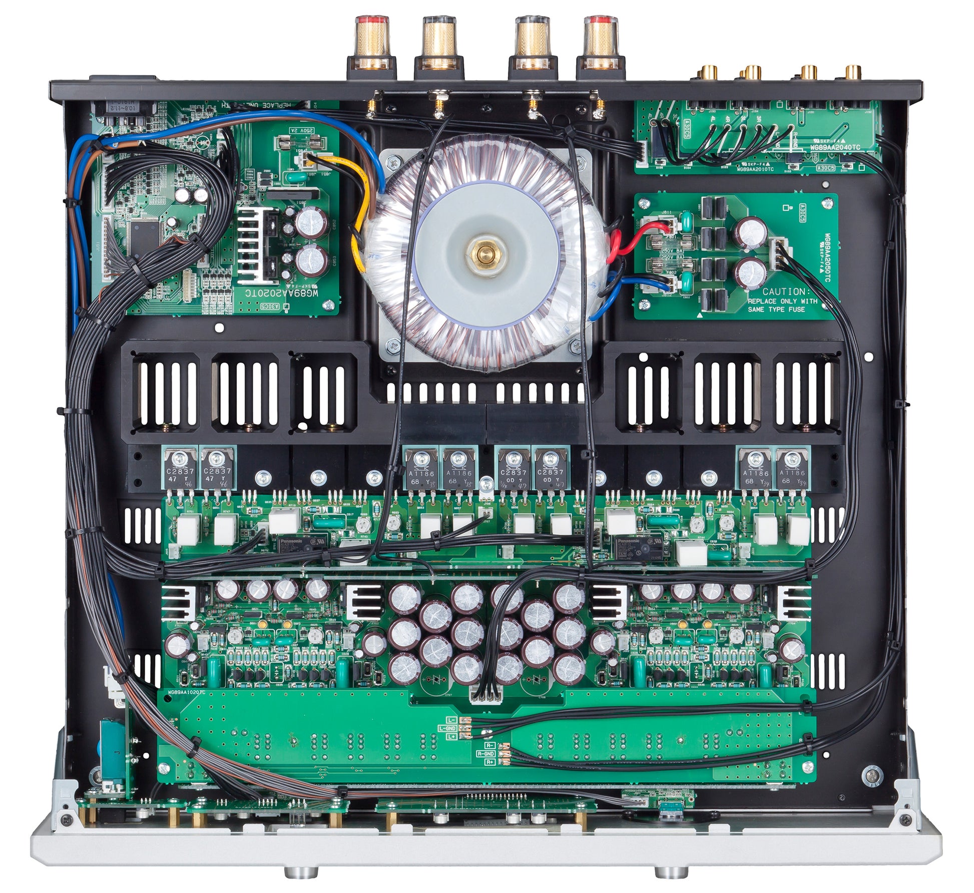 Soulnote A1 Integrated Amplifier, top view