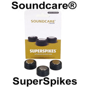 Soundcare SuperSpikes Self-Adhesive (Set of 3 Spikes) packaging front view