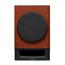 Technics_SC-CX700_Wireless_Speaker_System_ haut-parleur, terracotta front view. grill on_Art_et_Son