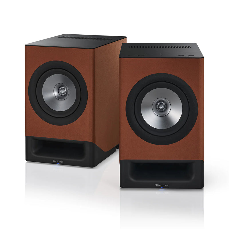 Technics_SC-CX700_Wireless_Speaker_System_ speaker, terracotta pair_Art_et_Son