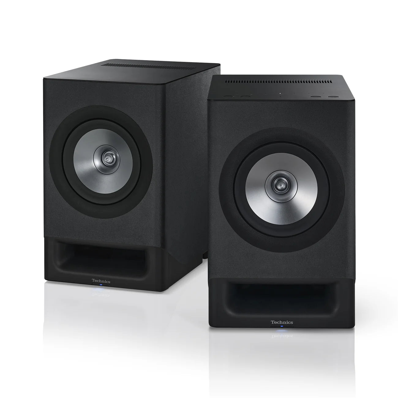 Technics SC-CX700 Wireless Speaker System, black pair, Art et Son