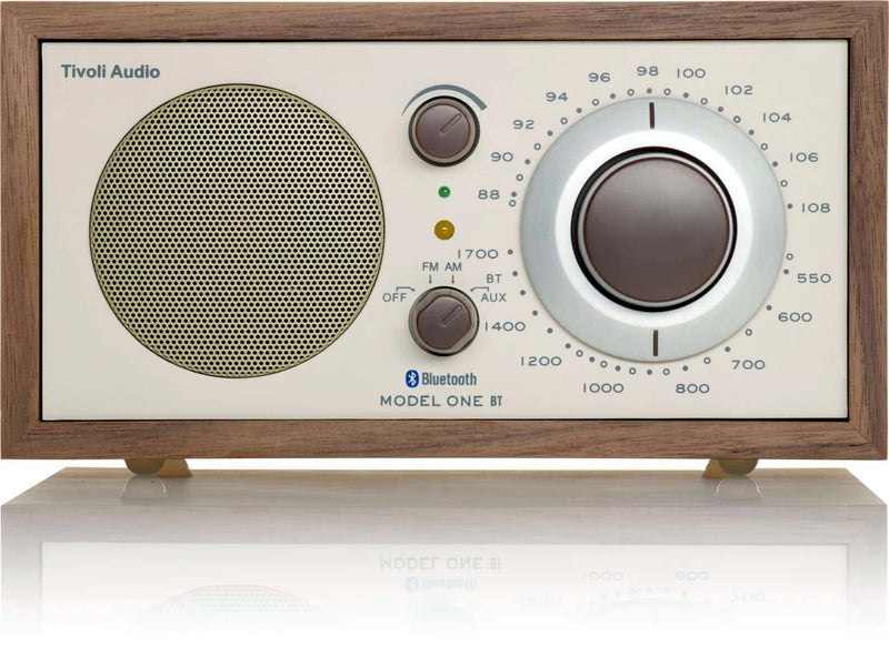 Radio AM/FM Bluetooth Tivoli Audio Model One, beige noyer